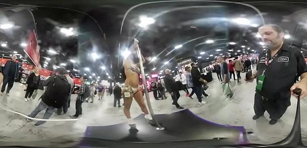  VR Video of several dancers at the Exxxotica NJ 2019.